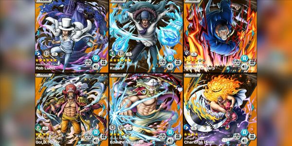ไอดี 6 Extreme Lucci EX Max Kuzan EX Max Garp EX Roger EX Whitebeard EX Big Mom EX [Android/iOS]
