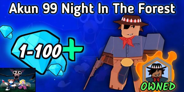 Akun 99 Night In The Forest Gunslinger Class + Bonus Diamonds