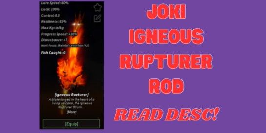 Get Igneous Rupturer Rod