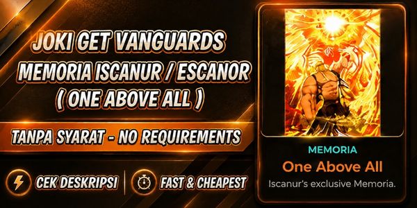 Boost / Service Get Memoria Escanor ( ONE ABOVE ALL ) II Anime Vanguards