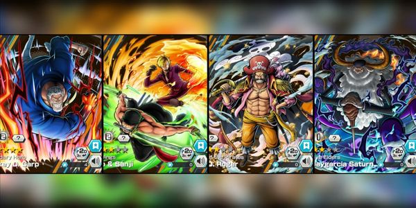 ไอดี 4 Extreme Garp EX Max Zoro Sanji EX Roger EX Saturn EX [Android/iOS]