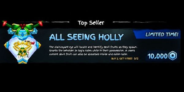 Grand Piece Online > All Seeing Holly | Holly All Seeing Eye (HASE)