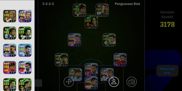 eFootball account lots of GG players (3178)