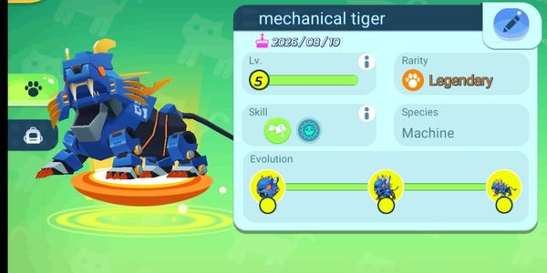 PETS MECHANICAL TIGER LV MAX