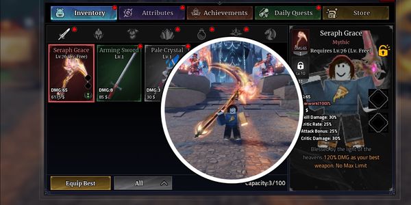 Starter Account Scythe Seraph Grace