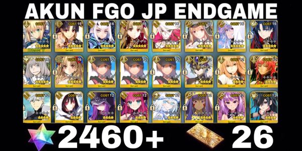 FGO JP SQ Account Dual Ereshkigal+Support+SSR