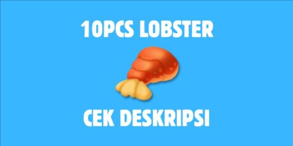 10 Pcs Lobster