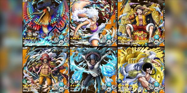ไอดี 5 Extreme Mars EX Max Nika EX V2 5 Luffy EX Roger EX Kuzan EX Sengoku Max [Android/iOS]