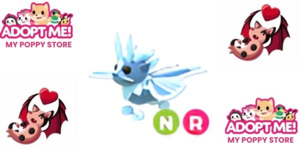 NR Ice Moth dragon Adopt Me