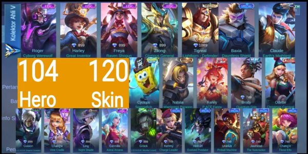 GG Mobile Legends Account CHEAP PROMO (#12)