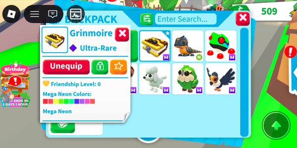 Cheap Adopt Me! RBL Account Part. 02