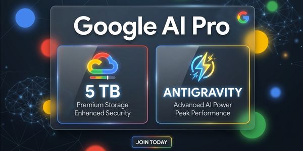 1 MONAT DRIVE 5TB + ANTIGRAVITY GEMINI PRO + VEO3
