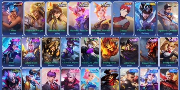 skin 169 | KOF KARINA | M5 ROGER | NARUTO VALIR | BADANG SEIN SEIYA