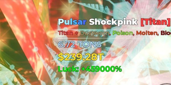 450k Luck Crystal (Mine a Mountain)