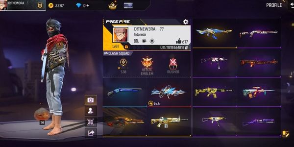 (0613) SG MAMBA EVO GUN XM8 LV6 DESTINY GUARDIAN | 120 WEAPON SKINS & 98 VAULT | ANTI HACKBACK | SAFE | CHEAP