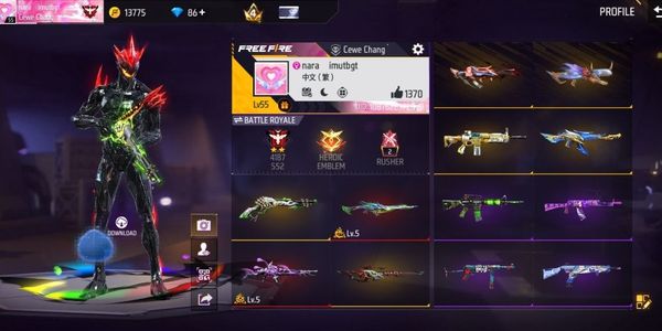 (0623) SG LUMUT / HAND OF HOPE EVO GUN 2 | 143 WEAPON SKINS & 121 VAULT | ANTI HACKBACK | SAFE | CHEAP