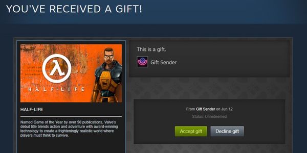 Steam Gift Game