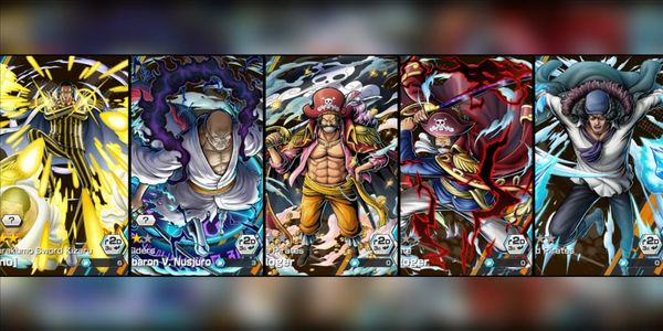 ไอดี 5 Extreme Kizaru EX Max Nusjuro EX 5 Roger EX Roger EX V2 Kuzan EX [Android/iOS]