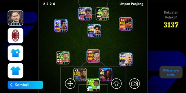 Efootball account Vitinha, Torres, Makaay (3137)