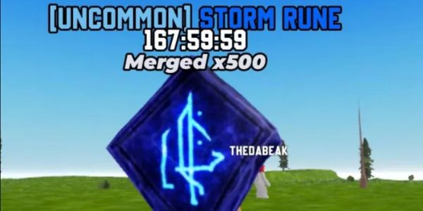 Storm Rune | 7 Day (x500 Merged) | Mine a Mountain