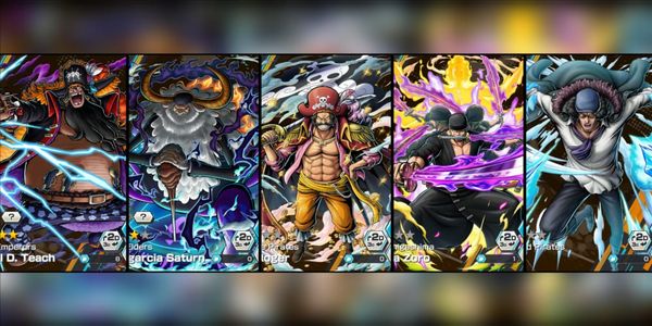 ไอดี 5 Extreme Blackbeard EX V2 Max Saturn EX 5 Roger EX Zoro EX Kuzan EX [Android/iOS]
