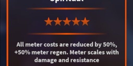 Aizen Spiritual/Mythic trait