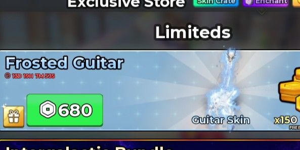 Limited Item (Store Pack) 1