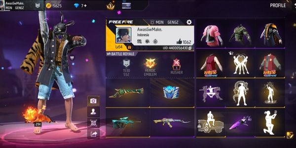 Cheap Free Fire account