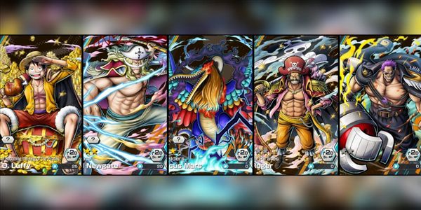 ไอดี 5 Extreme Luffy EX Max Whitebeard EX Max Mars EX 5 Roger EX Zephyr EX [Android/iOS]