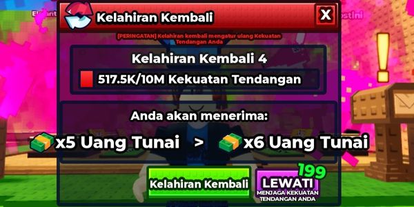 [Akun Starter] Rebirth 4+ Bonus Brainrot