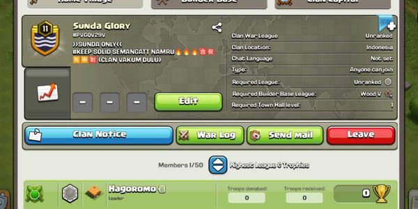 	Clan Level 11