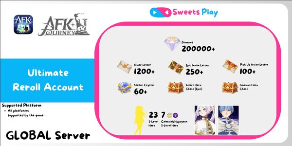 [GLOBAL] Afk Journey Ultimate Starter Reroll Account