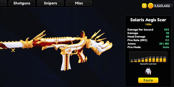 Solaris Aegis Scar - s99