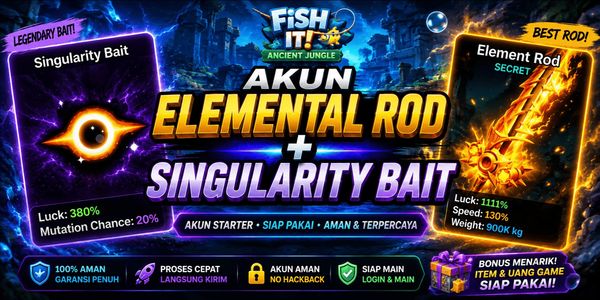 Element Rod Account + Singularity Bait