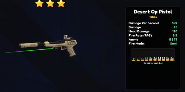 Desert op pistol - s99