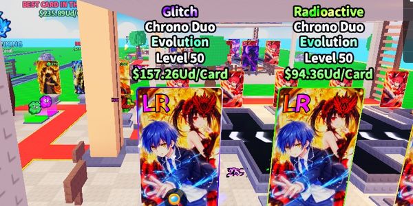Anime Card Farm | 157+ Ud Chrono Duo (Glitch)
