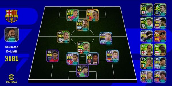 eFootball EPIC Account 3100+ Strength - Cheap & Guaranteed