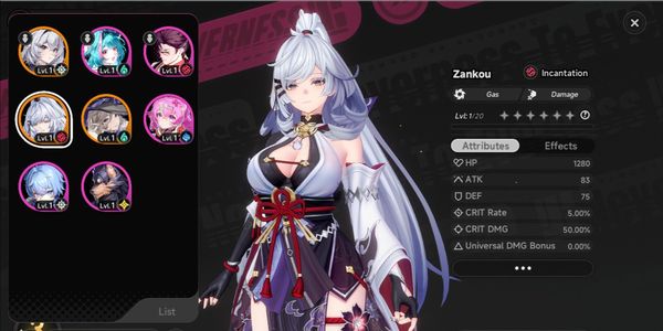 NTE | Starter Zankou & Jiuyuan [Sea]