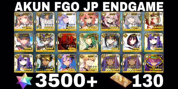 Account SQ FGO JP Draco + Quad Support + Free SSR