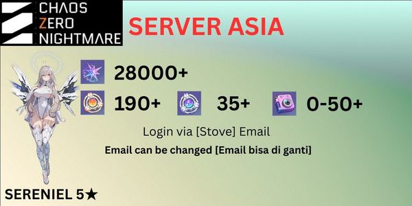 Account CZN Limited Series E [Asia Server]