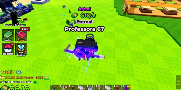 Eternal Astral Professora 67 - Kick a Lucky Block