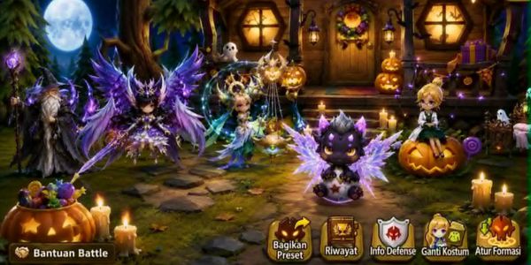 एशिया 4 LD5 Dark Gandalf, Celia, Trinity और Grogen +130 NB5, 424 6Star Monster