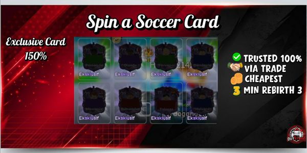 रैंडम एक्सक्लूसिव 150% कार्ड | Spin a Soccer Card (चैट में अनुरोध करें)