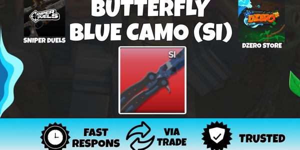 BUTTERFLY BLUE CAMO (SI)