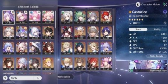 ANTIHB ZZZ+HSR PREMIUM SILVERWOLF LVL 999+ TEAM, PREMIUM CASTORICE E2 +FULL TEAM+SKIN, PREMIUM FIREFLY E6 +FULL TEAM+SKIN. ZZZ 4 VOID HUNTER ALLSIGN+YSG M2+SKIN