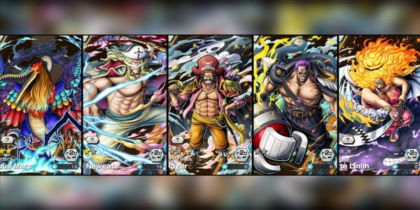 ไอดี 5 Extreme Mars EX Max Whitebeard EX 5 Roger EX Zephyr EX Big Mom EX [Android/iOS]