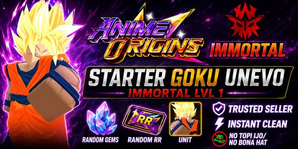 Anime Origins - GOKU Immortale [ISTANTANEO]