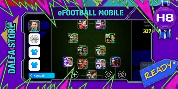 SPD2#COMFORTABLE, SAFE, HACKBACK GUARANTEE EFOOTBALL MOBILE ACCOUNT