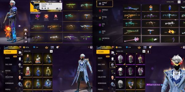 (0678) SG TEROMPET BUNDLE JJK | 286 WEAPON SKINS & 259 VAULT | ANTI HACKBACK | SAFE | CHEAP Garena Free Fire