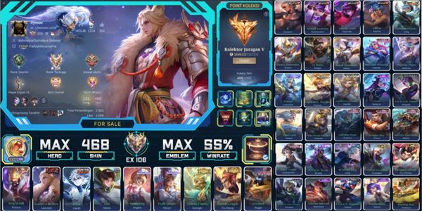 468 SKINS, LEGEND FRANCO, KISHIN LANCE, HUNTER HARIT, AOT MARTIS, COLLECTOR LING NATHAN NATALIA, 4 KOF
